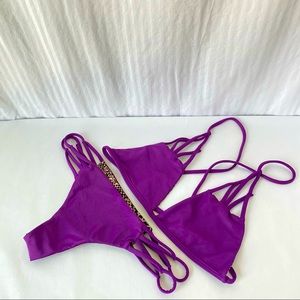 Purple Acacia Swim Bikini